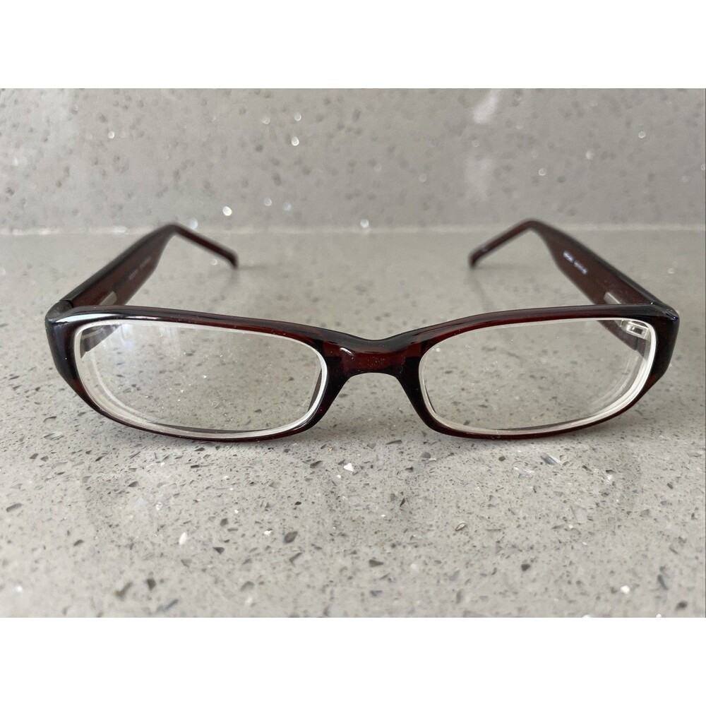 MODERN EYEGLASSES FRAMES ONLY TOMORROW BROWN 51-17-135 FULL RIM